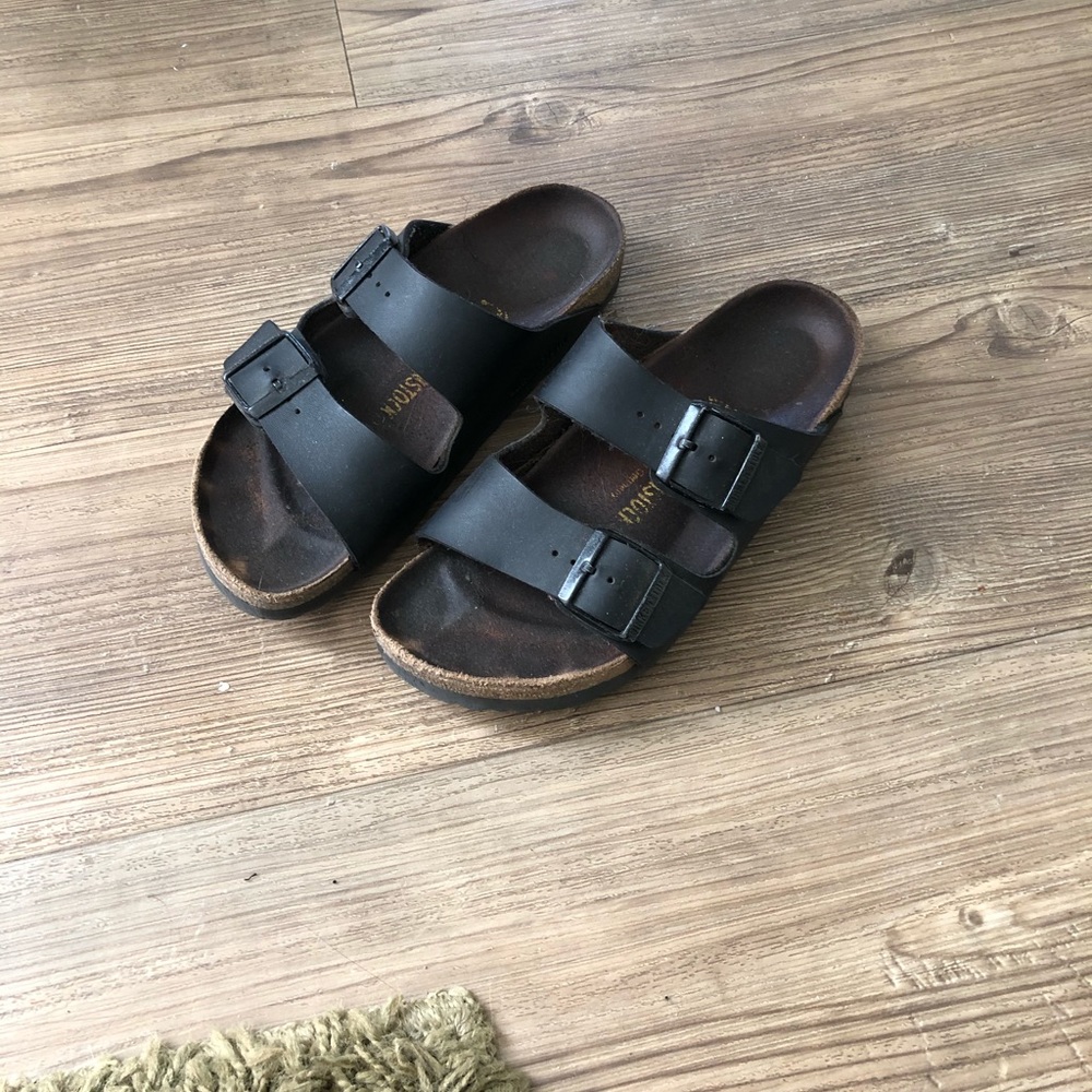 Black Birkenstocks